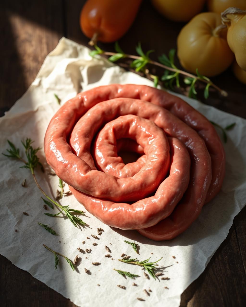 Sausages at Grand Meats